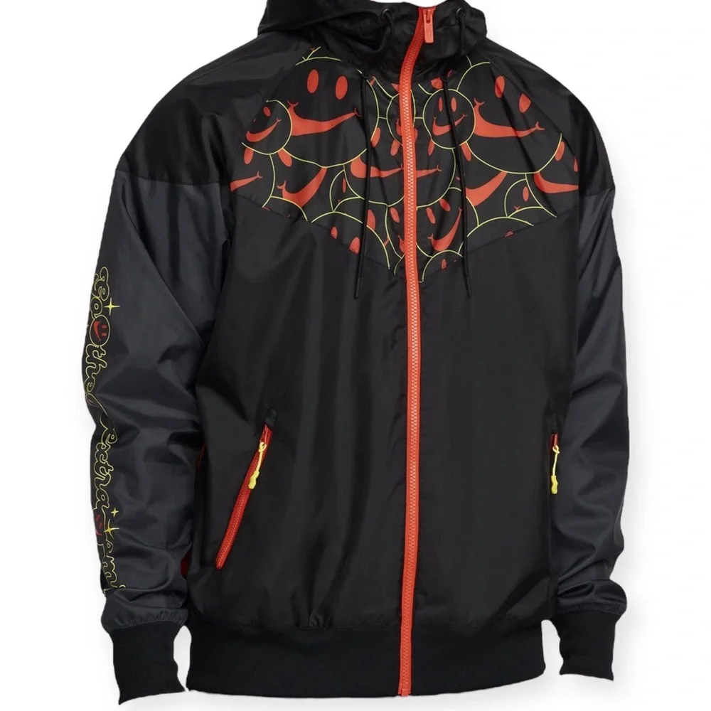 🌼SALE🌼 Nike 2XL XXL Go The Extra Smile Windbreaker Anorak Jacket DQ3526 010 - Picture 12 of 16